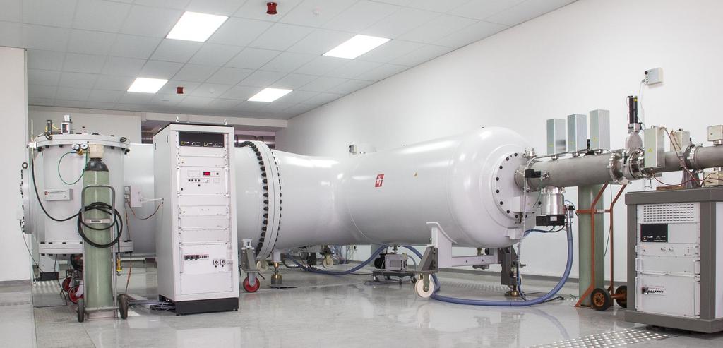 New tandetron accelerator installed Commissioned in May 2017.