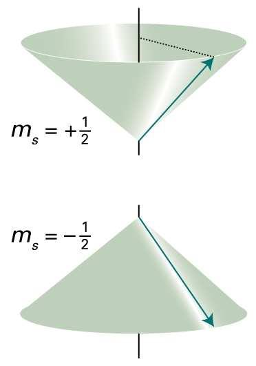 Physical Chemistry Fundamentals: Figure 8.38 SPIN Fig. 8.38 An electron spin (s = ½) can take only two orientations with respect to a specified axis.