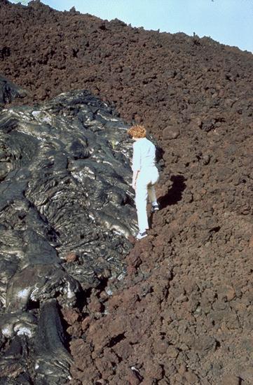 Solidified Lava Flow This