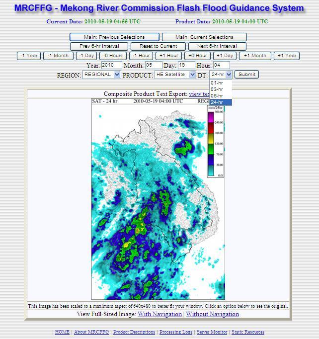 HE MAP Hydroestimator satellite precipitation, un-biased