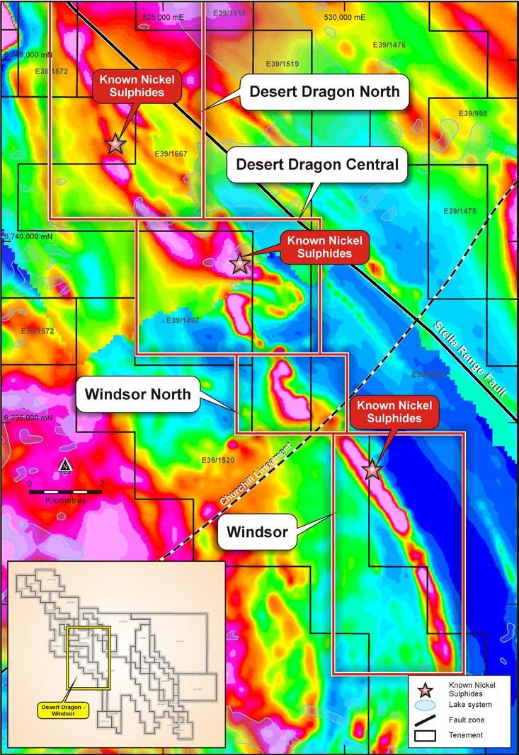 East Laverton Project Nickel and Gold Prospects Nickel Discovery: In 2012, BHP (under a concluded farm-in arrangement) discovered nickel sulphides Ongoing Nickel Exploration: St George (100% owner)