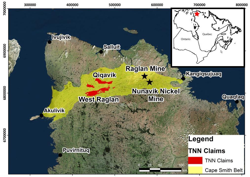 Nunavik Properties Qiqavik: Gold High-grade gold, copper, silver and, zinc mineralization Two new high-grade discoveries in 2016 West Raglan: Nickel High-grade nickel mineralization with