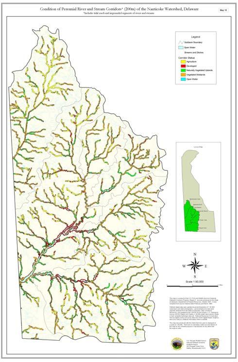 River-Stream Corridor Integrity Area of River-Stream Corridor