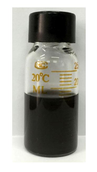 Figure S10 Photo of the as-prepared MoSe 2 HDH dispersed in deionized water for more than 30 days. The concentration is ca. 1.0 mg/ml.
