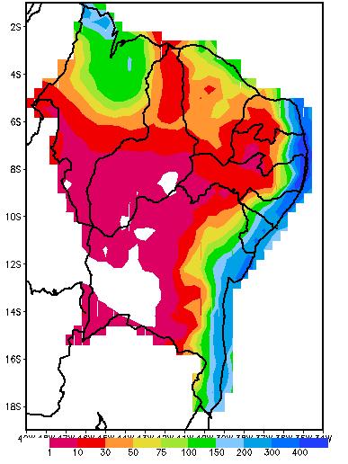 July 2001 Total Precipitation
