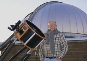 Page 262 Figure 2. Thomas Frey with his 18-inch reflector at Pine Mountain Observatory in Oregon. Figure 3. Lee Coombs at his observatory in Atascadero, California.