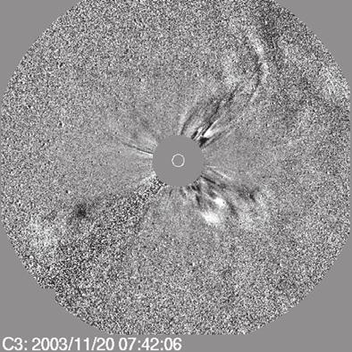 The CME location with respect to the ecliptic plane is shown.