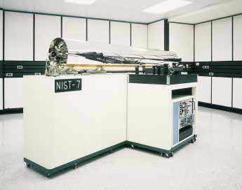 3 - Time The basic SI unit of time is second (s) 1 ms = 10-3 s 1 µs = 10-6 s 1 Ns = 10-9 s Figure 2. The primary frequency standard (an atomic clock) at the NIST.