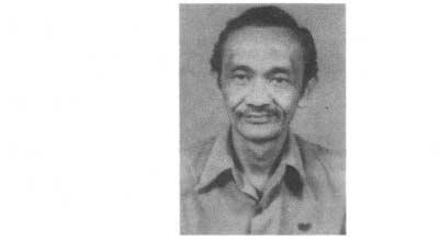 It is with deep regret that we record the sudden tragic death of Mr Haryanto Yudodibroto who was involved in a car accident on May 19, 1986.