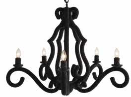 supplied) 30 Coco Beaded Chandelier L008-BK D 97cm X H 61cm (Fully wired with