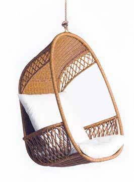 Chair POD-04-N W 90cm X D 70cm X H 125cm Made from Rattan Suitable for use