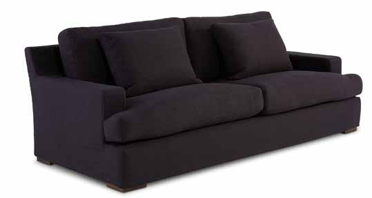 Sahara Sahara 3 Seater Sofa U037-3-2 W 252cm X D 104cm X H 80cm (Sahara scatter cushions not included: can be