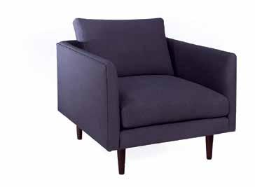 Divine 3 Seater Sofa U-3-DIVINE W 215cm X D 100cm X H 102cm Constructed   Dry clean only