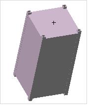SCARAB CubeSat Model CubeSat: External shape and dimensions