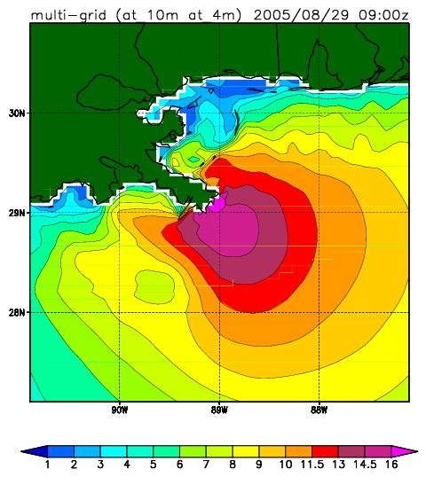 Waves Hurricane modeling requires NCEP to include shallow