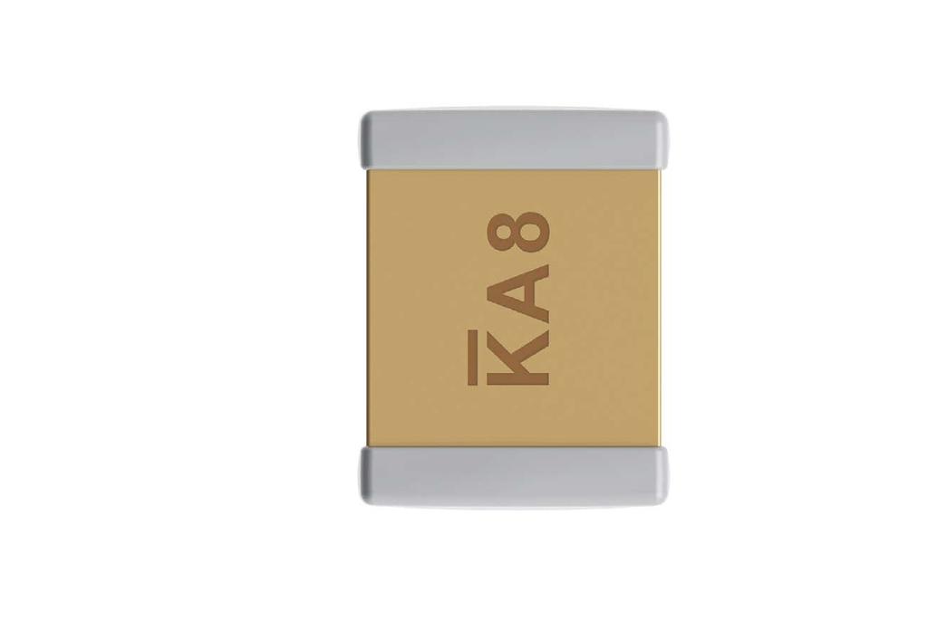 Surface Mount Multilayer Ceramic Chip Capacitors (SMD MLCCs) X7R Dielectric, 2 VDC (Automotive Grade) Capacitor Marking (Optional): These surface mount multilayer ceramic capacitors are normally