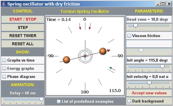 1 SUMMARY OF THE THEORY 2 1 Summary of the Theory 1.1 General Concepts This lab is aimed at investigation of free oscillations of a torsion spring pendulum damped by dry (Coulomb) friction.