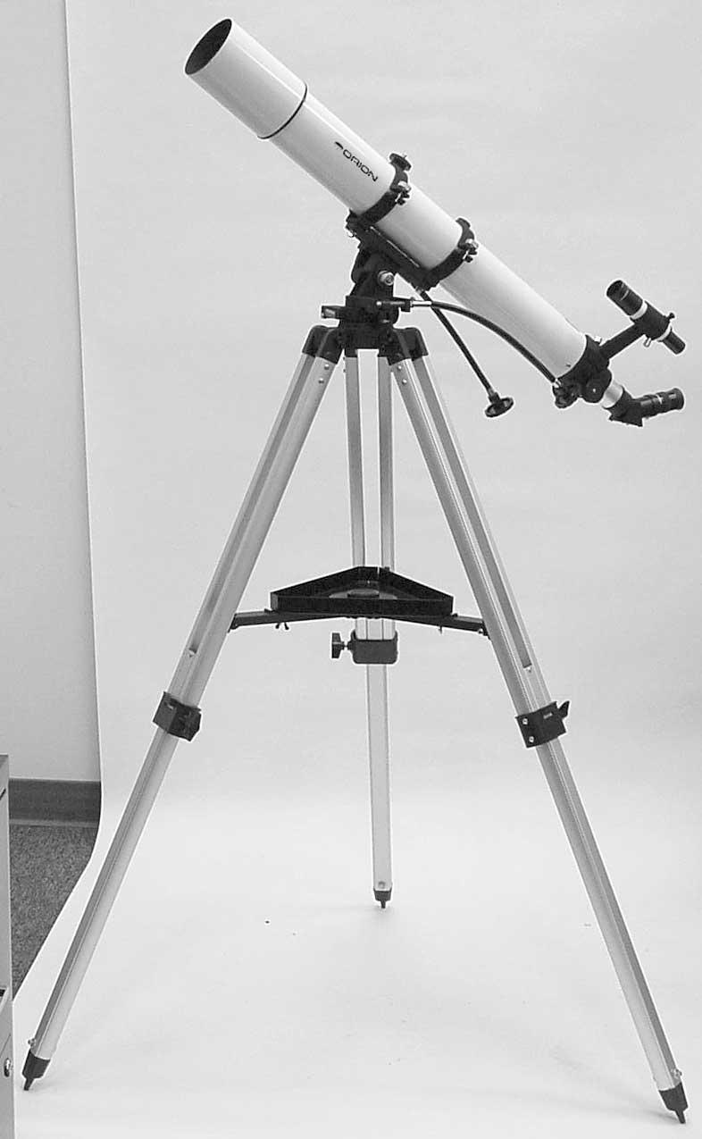 INSTRUCTION MANUAL Orion Explorer 90mm AZ #9029 Altazimuth Refracting Telescope Providing Exceptional Consumer Optical Products Since 1975
