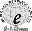 ISSN: 0973-4945; CDEN ECJHA E-Journal of Chemistry http://www.ejchem.