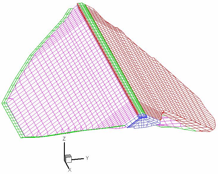 Seismic analysis and safety evaluation The geometry and FEM mesh of the dam is shown in followed fig.