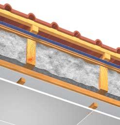 Thermofloc_ Areas of Application B l o w - i n I n s u l a t i o n B l o w - i n I n s u l a t i o n R O O F Insulation thickness = 140-300 mm