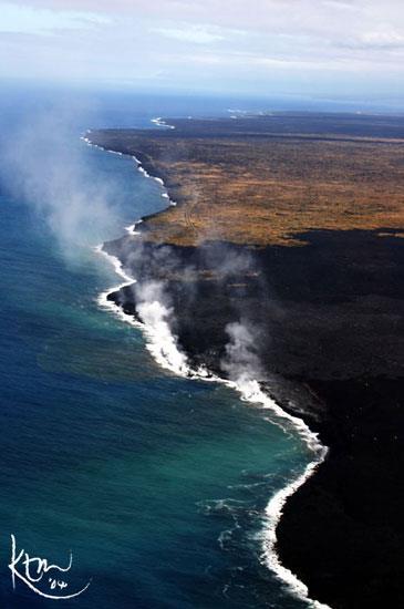 Hawaii s Kilauea Volcano This new land has been growing and