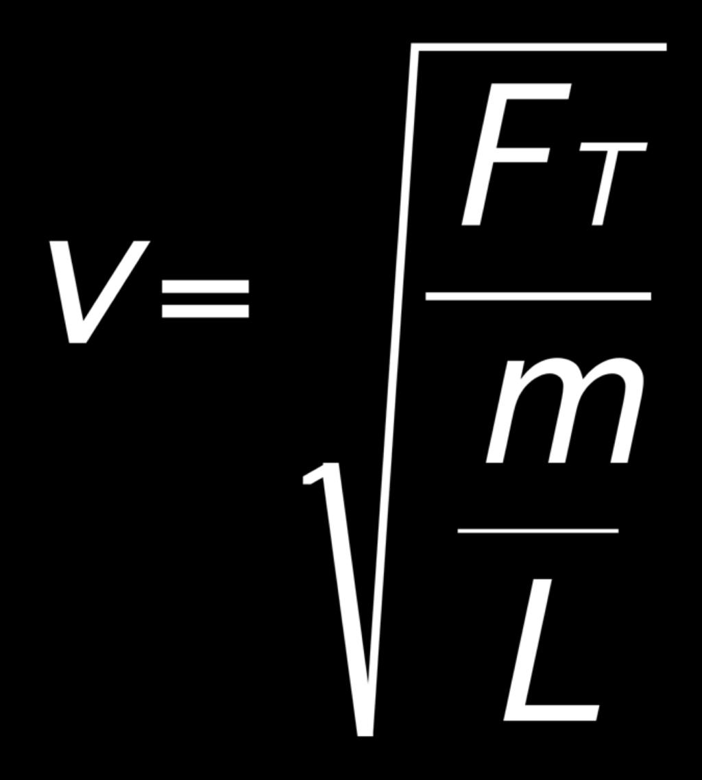 Transverse Velocity The two properties of a medium that determine how fast the sound will move is its elasticity and its inertia.