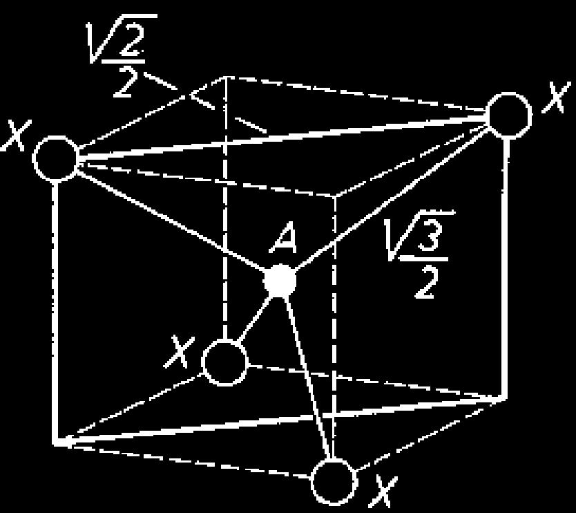 Tetrahedral Hole (Interstice) Spatial