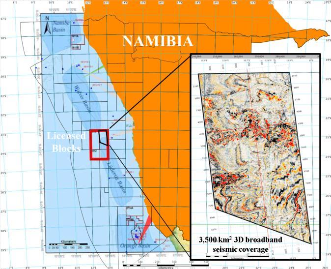 Introduction Geological Setting Namibia is a frontier region for exploration with evidence of a working petroleum system.