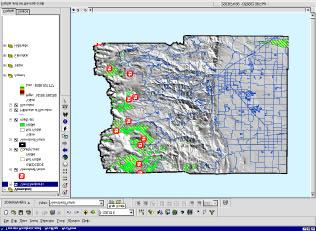 Surface Analysis Viewshed Viewshed identifies the cells in an input raster that can be seen from one or more observation points or lines Overview What does GIS do?