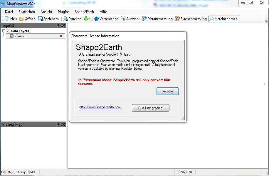 Export a shapefile from the GIS and convert with open