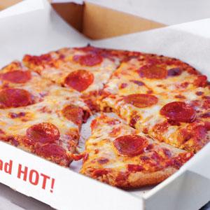 A personal sized pizza has a radius of 6 inches. How long is the crust around the pizza?