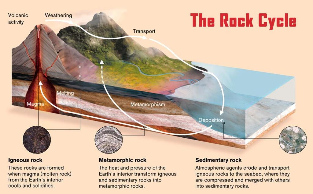 Name: Date: Earth Science 11: Earth Materials, Sedimentary Rocks Chapter 1, pages 56 to 66 2.