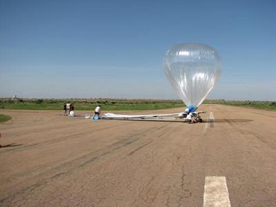 WEATHER BALLOONS CARRY WEATHER INSTRUMENTS THAT MEASURE