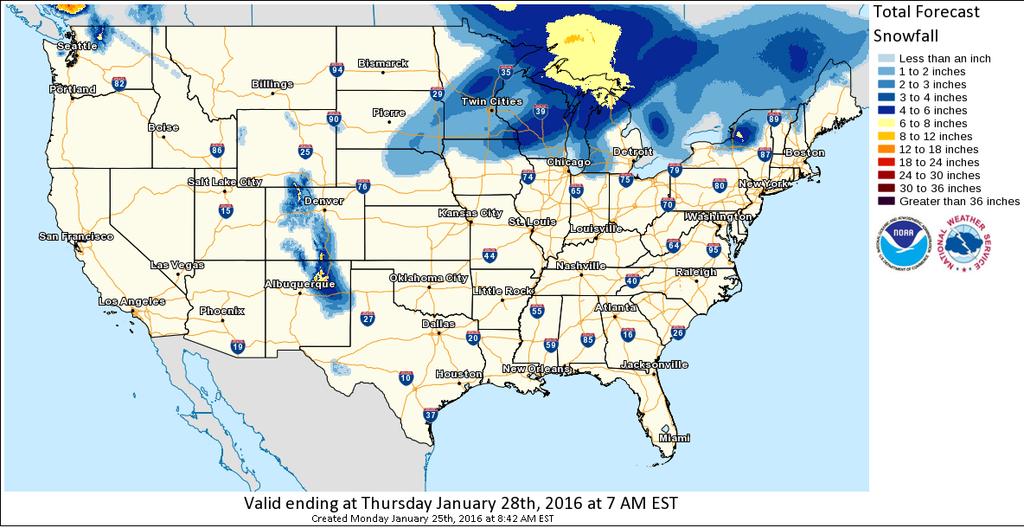 Total Forecast Snowfall http://w2.