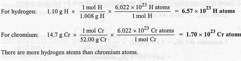 Problem Review: The atomic masses of 35 Cl (75.53 percent) and 37 Cl (24.47 percent) are 34.968 amu and 36.956 amu respectively. Calculate the average atomic mass of chlorine.