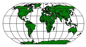 coordinate system (which references a datum) Map projections are designed for specific purposes Flat Map