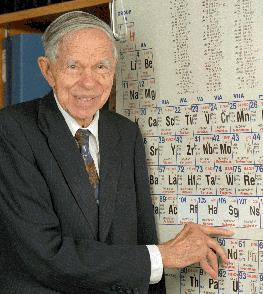 Glenn T. Seaborg He is the only person to have an element named after him while still alive.