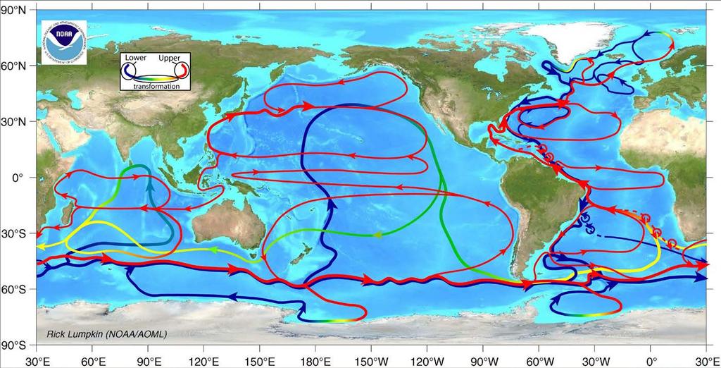 Eddies in the AMOC; The exchange of waters from the Indian to the Southeast Atlantic has been postulated as a key link in the meridional overturning circulation of the ocean.