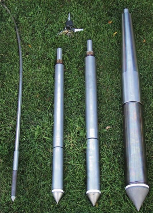 CONE PENETRATION TEST (CPT) Cone penetrometers come in a range of sizes with the 10 cm 2 and 15 cm 2 probes the most common and specified in most standards.