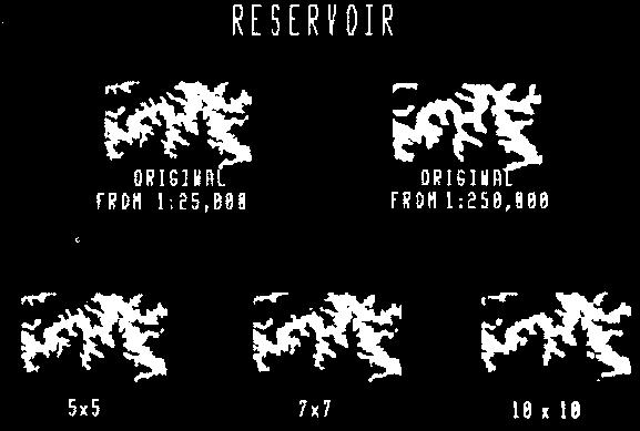 difference. Even so, the results are encouraging, as seen from the sequence of figures 3, 4, 5, and 6. Figure 2 Reservoir in Santa Branca. The top images are the digitized original data.