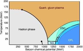 quark-gluon plasmas Elementary particle