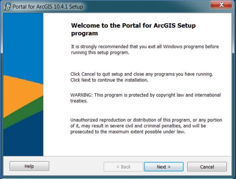 Installing Portal for ArcGIS Can be scripted for