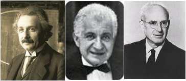 Einstein, Podolsky and Rosen (1935) EPR use