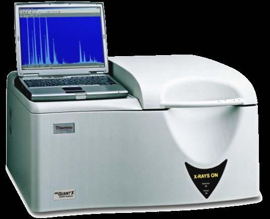 Strengths of the ARL QUANT X EDXRF Spectrometer Electrically (Peltier) cooled Si(Li) detector No liquid nitrogen required Si(Li) detector Long Life