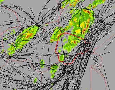 Example Weather Impact on Flows 11 September 2013 Major air traffic delays Severe impact in NY and significant
