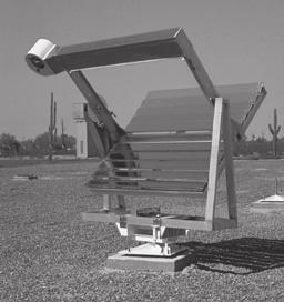 The single-axis sunlight concentrators of the 1960s can automatically track the azimuth (or the sun s movement from east to west over the course of the day).