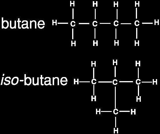 (b) Branching 2-Methylpropane (commonly called isobutane) Cyclohexane (d) Rings Benzene Hydrocarbons and their derivatives are essentially carbon skeletons filled in