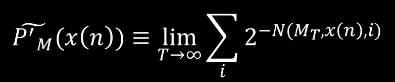 Define to be the numerator of (1) Theorem 1: The limit in (5) exists Proof: The minimum