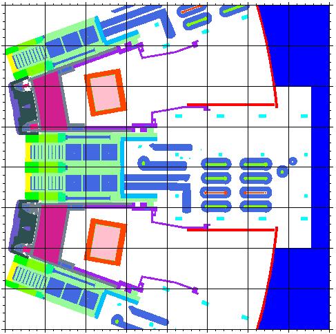 ITER Model VERTICAL CUT PORT PLUG z[cm] HORIZONTAL CUT PORT INTERSPACE y[cm] 300 PORT